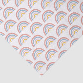 Regenboog Waterverf Boho Chic Tissuepapier (Detail)
