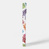 Regenboog Waterverf Dahlia Bloem Fijne Kunst Case-Mate iPhone Case (Achterkant / Rechts)