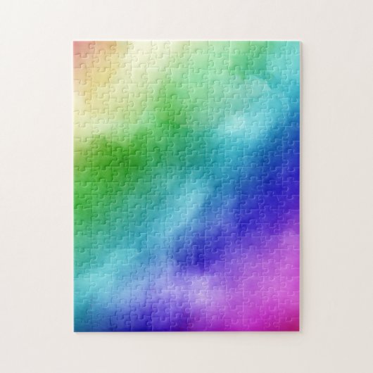 Regenboog Waterverf Legpuzzel (Verticaal)