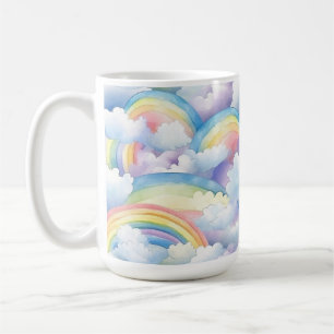 Regenboog Waterverf Mok