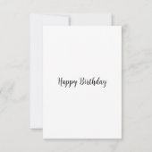 Regenboog Waterverf Roos Verjaardag Kaart (Achterkant)