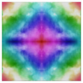 Regenboog Waterverf Stof (Swatch)