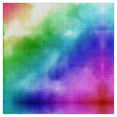 Regenboog Waterverf Stof (Close Up)