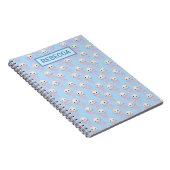 Regenboog Waterverfkwal Personalized Notitieboek (Rechterzijde)