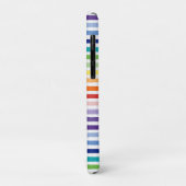 Regenboog Waterverfkwast Streeppatroon Case-Mate iPhone Case (Achterkant/links)