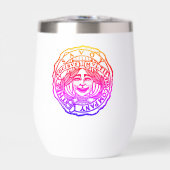 Regenboog Wijn Tumbler (Voorkant)