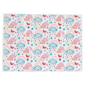 Regenboog, wolken en cadeautas voor sterren (Achterkant)