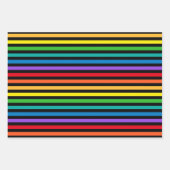 Regenboog Wolken Inpakpapier Vel (Voorkant 2)
