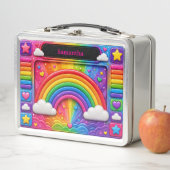 Regenboog Wolken Kleurrijke Lucht Patroonnaam (In situ)