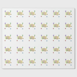 Regenboog wolken twinkelen Twinkle Little Star bab Cadeaupapier