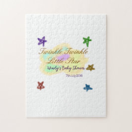 Regenboog wolken twinkelen Twinkle Little Star bab Legpuzzel