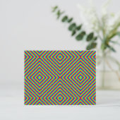 Regenboog X - Ansichtkaart Briefkaart (Staand voorkant)