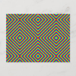 Regenboog X - Ansichtkaart Briefkaart