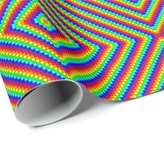 Regenboog X - Inpakpapier (Rol Hoek)