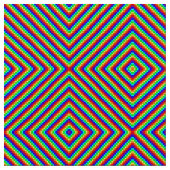 Regenboog X - Polyester Poplin Stof (Close Up)