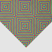Regenboog X - Tissuepapier (Detail)