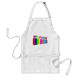 regenboog xylofoon standaard schort