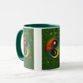Regenboog Yin Yang Mok (Voorkant links)