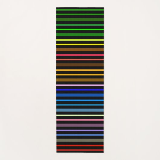 Regenboog Yogamat (Voorkant)
