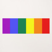 Regenboog Yogamat (Achterkant (horizontaal))