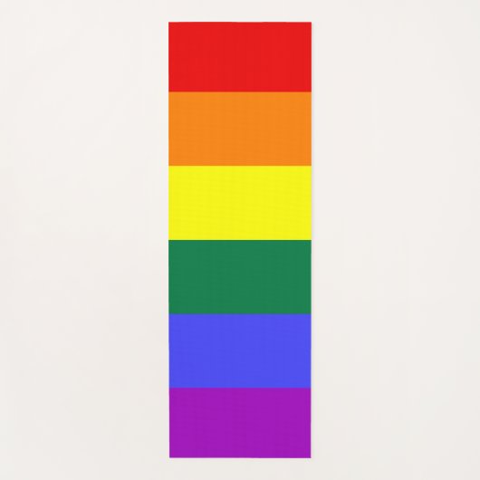 Regenboog Yogamat (Voorkant)
