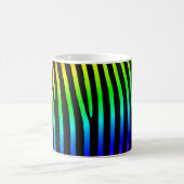 Regenboog Zebra Strepen Koffiemok (Center)