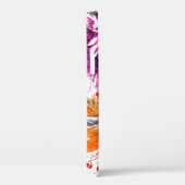Regenboog zebra, waterverf wilde illustratie. Case-Mate iPhone case (Achterkant / Rechts)