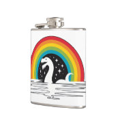 regenboog Zee monster Heupfles (Links)