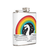 regenboog Zee monster Heupfles (Rechts)