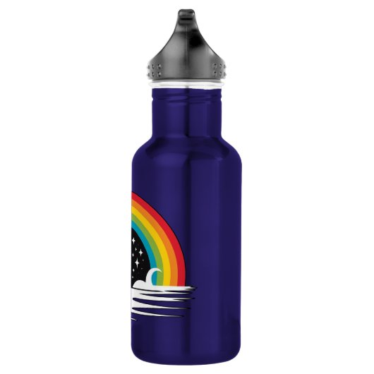 regenboog Zee monster Waterfles (Rechts)