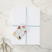 Regenboog Zeemeermin Feest Favor Gift Tag Cadeaulabel (Met Touw)