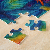 Regenboog Zeemeermin Legpuzzel (Zijkant)