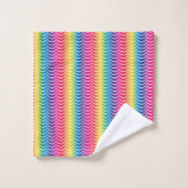 Regenboog Zeemeermin Pride Hart Bad Handdoek (Wasdoekje)