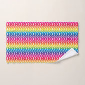 Regenboog Zeemeermin Pride Hart Bad Handdoek (Handdoek)