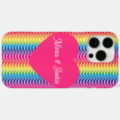Regenboog Zeemeermin Pride Hart Case-Mate iPhone Case (Achterkant (horizontaal))