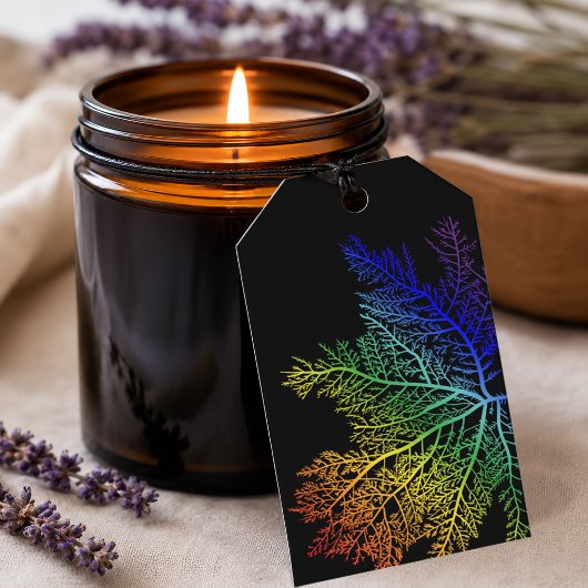 Regenboog Zeewier Pride Cadeaubijschrift Cadeaulabel
