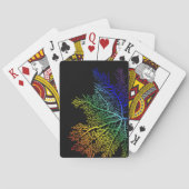 Regenboog Zeewier Pride Speelkaarten (Achterkant)