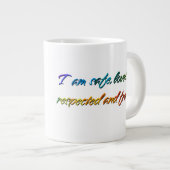 Regenboog Ziel Cirkel Grote Koffiekop (Voorkant rechts)