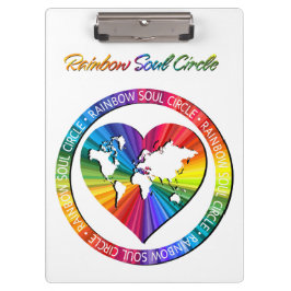 Regenboog Ziel Cirkel Klembord