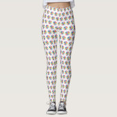 Regenboog Ziel Cirkel Leggings (Voorkant)
