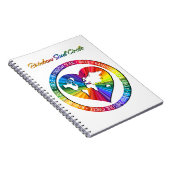 Regenboog Ziel Cirkel Notitieboek (Rechterzijde)