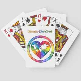 Regenboog Ziel Cirkel Pokerkaarten