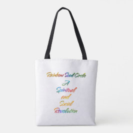 Regenboog Ziel Cirkel Tote Bag