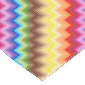 Regenboog Zig Zag Tafelkleed (Gekanteld)