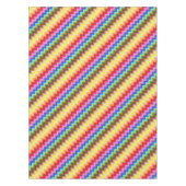Regenboog Zig Zag Tafelkleed (Voorkant)