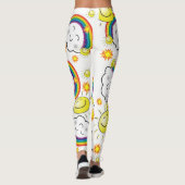 Regenboog Zon Leggingen Leggings (Achterkant)