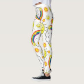 Regenboog Zon Leggingen Leggings (Links)