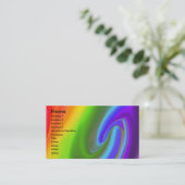 Regenboog zonder visitekaartje (stijl 2) (Staand voorkant)