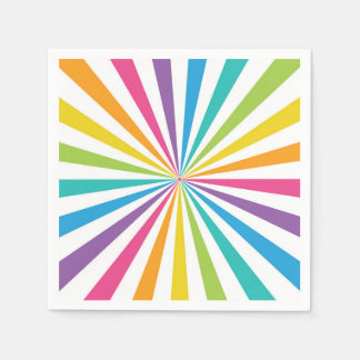 Regenboog Zonneuitbarsting Servet