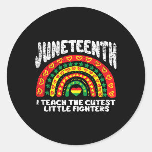 Regenboog Zwarte Geschiedenis Lesgeven Melanine Le Ronde Sticker